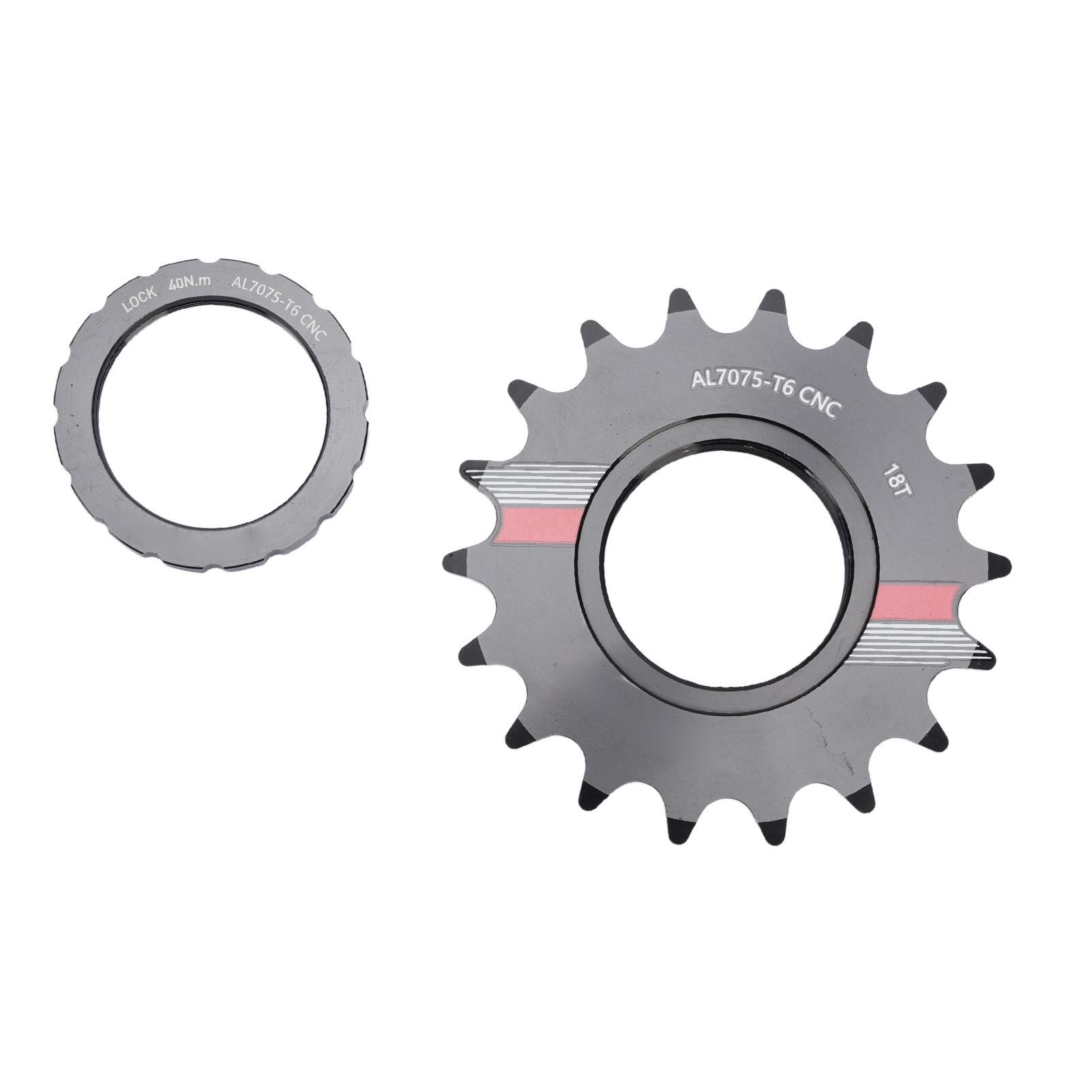 Велосипед с фиксированной передачей, односкоростной, трещотка, сплав алюминия, легкий, велосипедная трещотка, замена, 18T