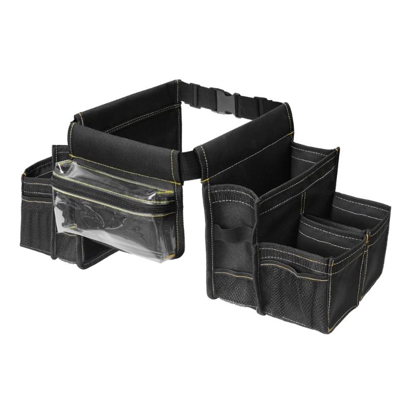 

Tool Pouch Waist Tools Bag Belt Heavy Duty Working Tool Apron For Janitorial Custodial Housekeeping Cleaning 1