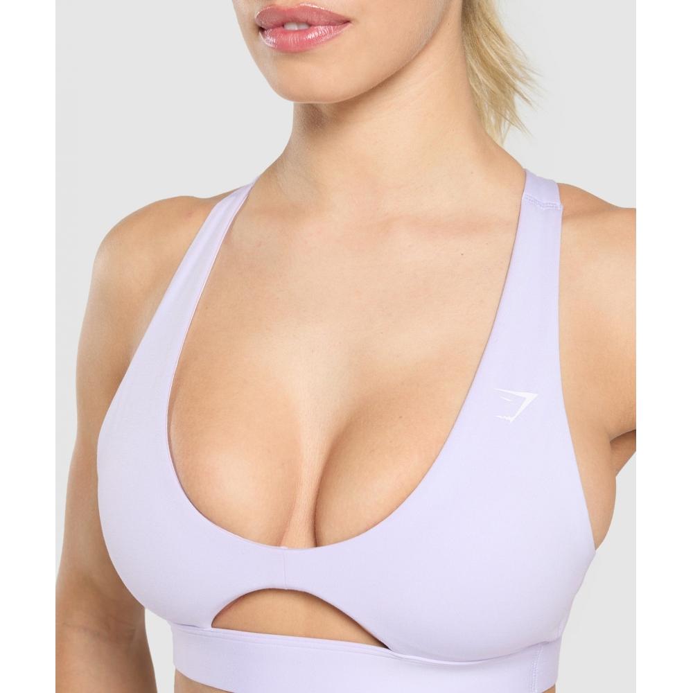 Gymshark Peek A Boo Sports brA Fresh lilAc b8A5z Pb7g