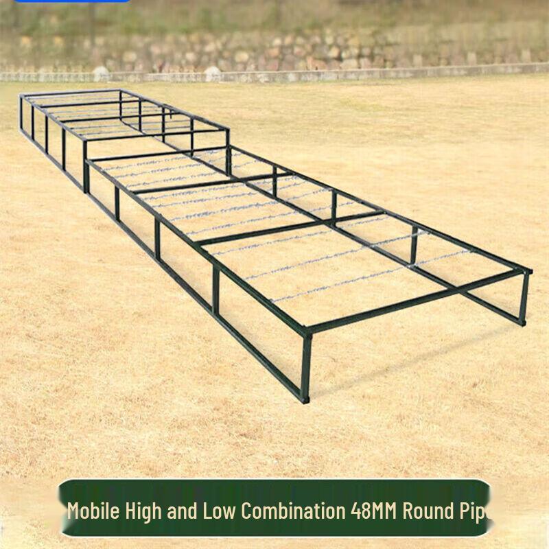 Mobile Tactical Obstacle Course with Crawling Frame