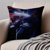 Nn-Ninja Scroll Pillow Samurai Anime Cushion Cushion Cover Pillowcase Anti-Dustmite Invisible Zipper Short Plush Sofa Cushion
