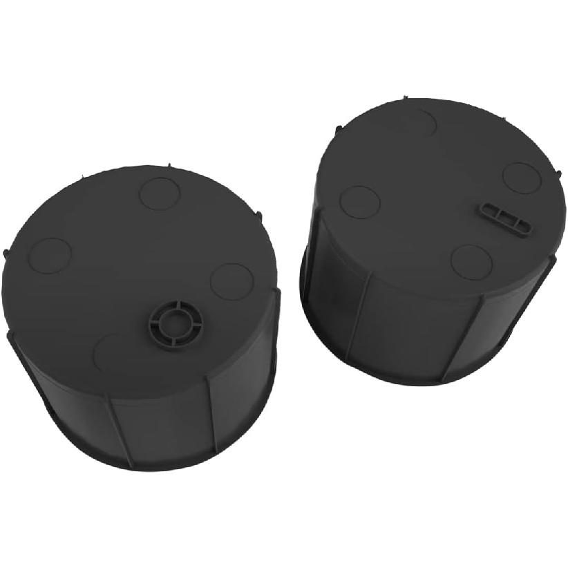 Rear Of Center Console Cup Holder For Ford F150 2009-2014 With Flow Through Console Cup Holder Replacement Ert For F150 TPE Drink Bottle Holder 2PCS