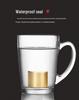Leak-Proof Brass Medicine & Tea Storage Can - Portable Travel Jar with Threaded Seal, Multi-functional for Business Trips