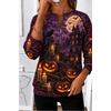 Women's Quarter Zipper Sweater Pullover  Halloween  Casual  Active Sportswear Half Long Sleeve Top Micro-elastic Fall & Winter Comfrt Breathable