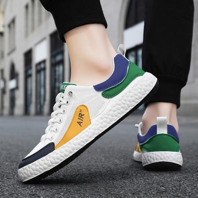Męskie Buty Sportowe 2024 Nowy Trend Mody Siateczkowe Sneakersy Buty Casualowe Student Miękka Podeszwa Wygodne Oddychające Antypoślizgowe Buty do Biegania