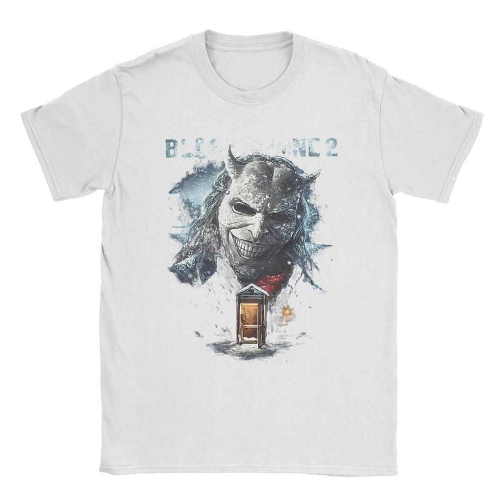 Novelty 2025 Black Phone 2 Movies T-Shirt for Men Round Neck Cotton T Shirts  Short Sleeve Tee Shirt Graphic Printed Tops