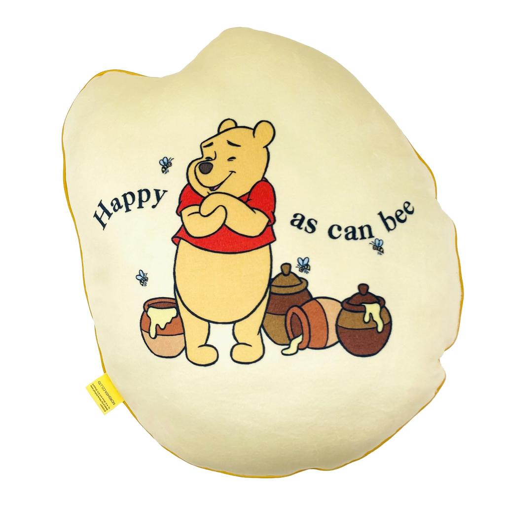 MORIPiLO Disney Winnie the Pooh Body Pillow Soft and Soft to the Soft Plush Nap 40x40x10cm Disney Morishita Pillows (Soft Die-Cut Cushion) Touch, Toy,