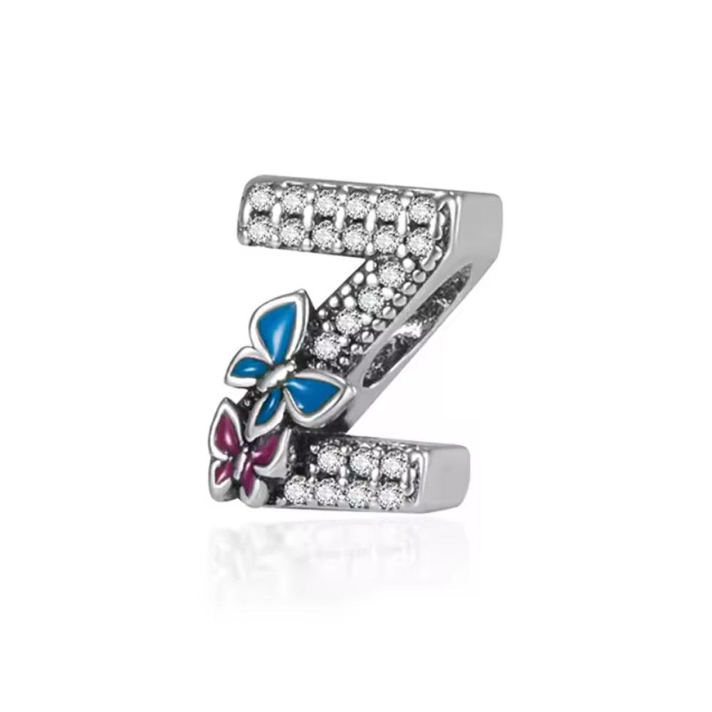 

Love Butterfly Letter Charm Bead Components Copper Metal Bead Components Compatible With Bracelet High Quality Fine Jewelry High Quality Fine Do It
