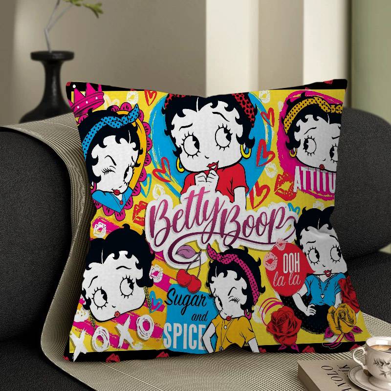 B-Betty Doll B-Boop Girl Pillowcases Home Bedding Decorative Pillow Cover Wedding Super Soft Pillow Case