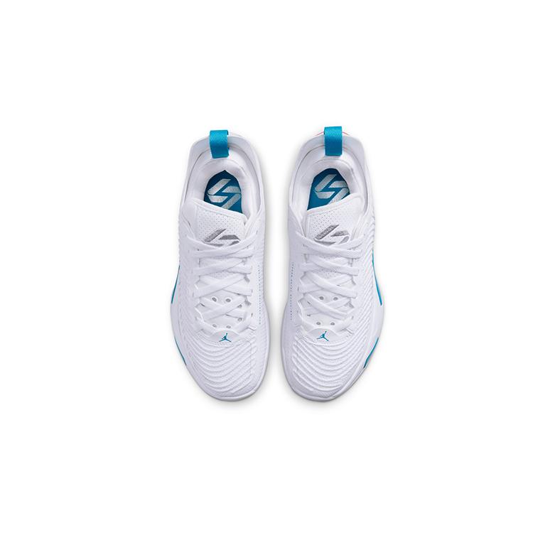 Jordan Luka 1 Abrasion Resistant Support Low Top Children's Basketball Shoes White DQ6513-104