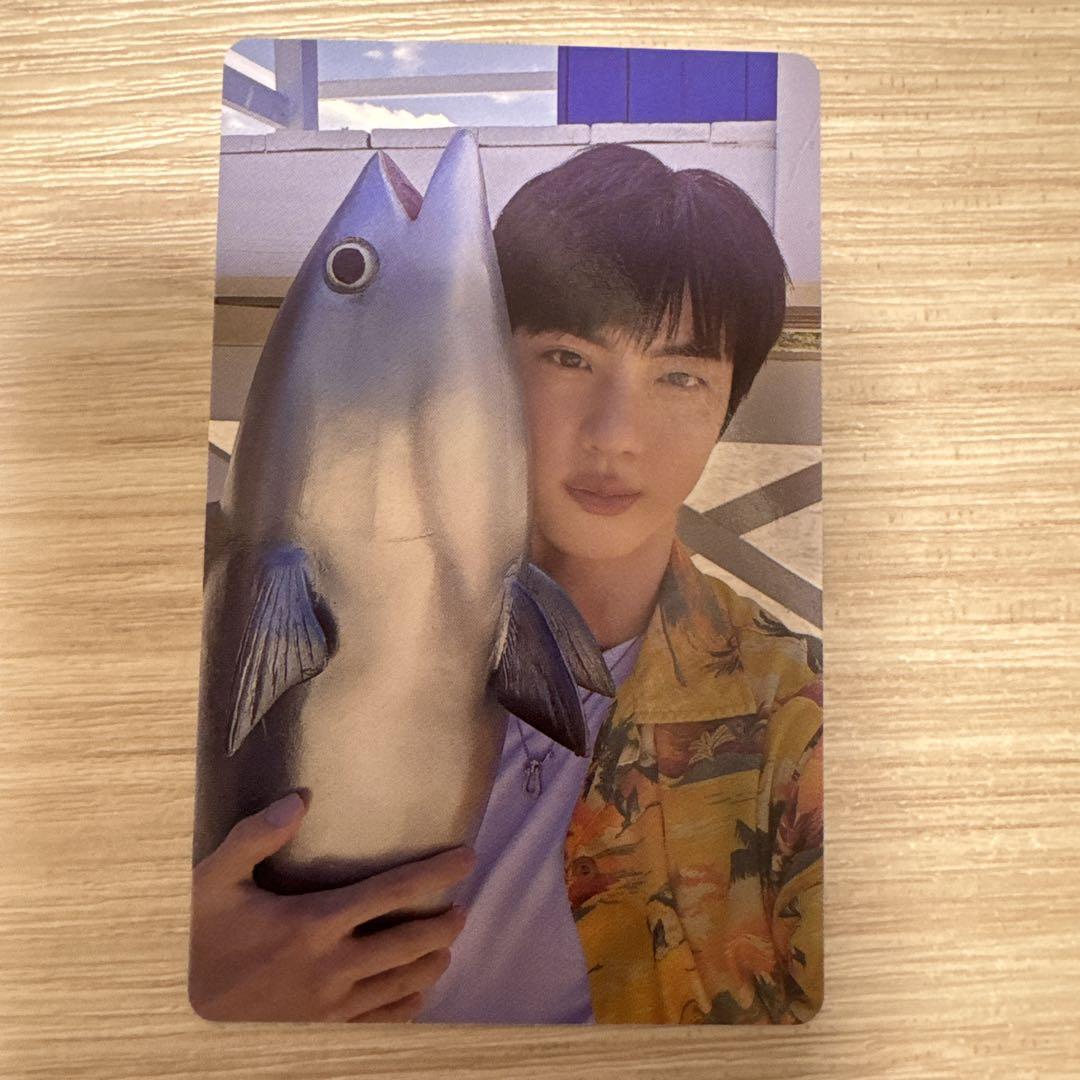 

[USED] BTS JIN Happy Weverse Bonus Trading Card Jin Photo Card