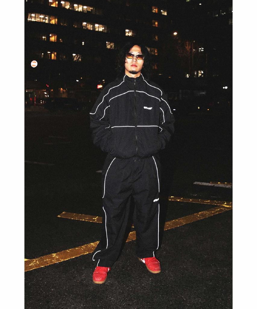 Ialeseuko Piping Air Pants_Black