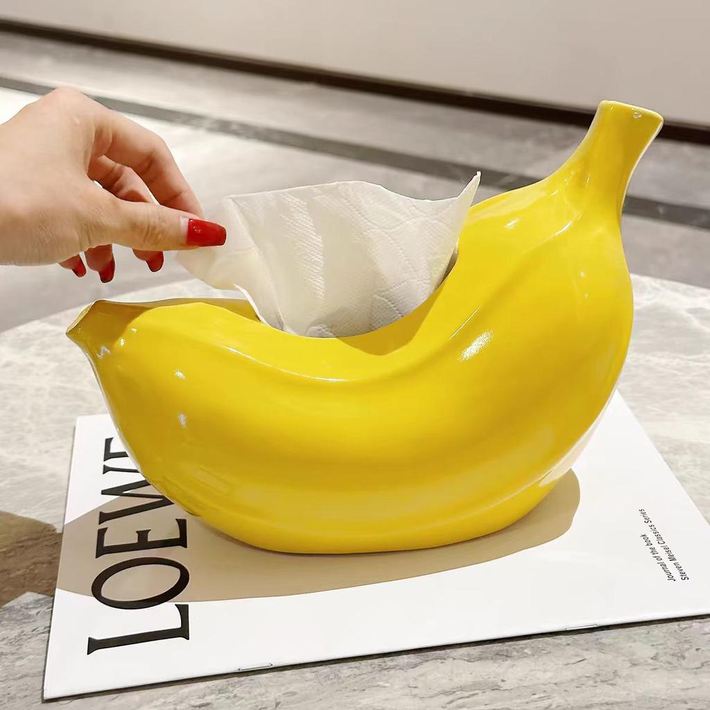 Creative Ceramic Fruit Plate High-End Dining Table Snack Dish Living Room Decorative Ornament for Coffee Table