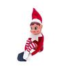 MISCHIEVOUS ELF GIRL ELVIE 10X5X38CM RED