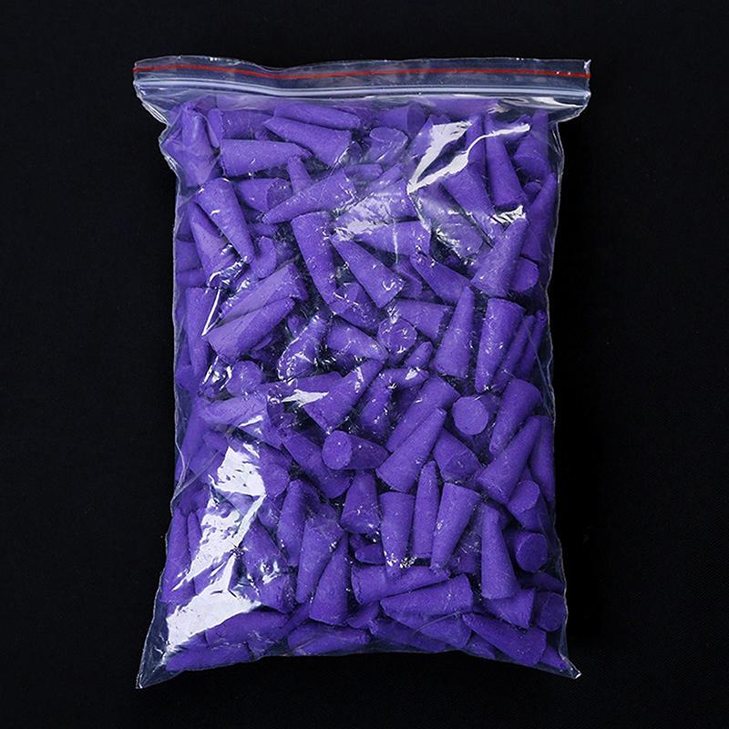 60 stuks Bulk Geurige Rookwaren Aromatherapie Natuurlijke Kleine Rookkegeltjes Geurige Sandelhout Jasmijn Lavendel Toren Kruiden Kegeltjes