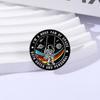 Großer Fan von Weltraum Äußerlich und Persönlich Emaille Anstecknadeln Astronaut Schwingende Brosche Revers Abzeichen Cartoon Punk Schmuck Geschenk für Freunde