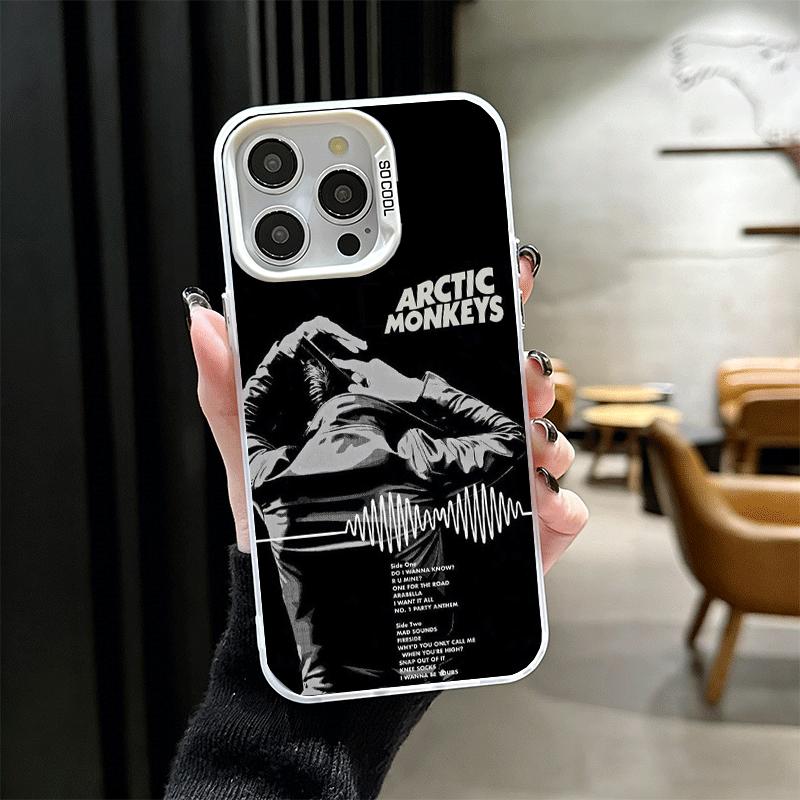 Arctic M-Monkeys Sonderangebot Weiche Handyhülle für iPhone 15 16 17 Pro Max 17Air 16E 14 Plus 13 12 Mini Stoßfeste Hülle Rückseite Sh