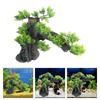 Aquariums Landscape Pine Tree House Fish Tanks Landscaping for Shrimp Breeding Landscape Ornaments Ancient Craft