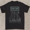 Nine Inch Nails Concert Black Men Woman Short Sleeve T-Shirt