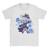 Leisure Furina Tshirts For Unisex Unisex Round Neck 100 Cotton T Shirts Genshin Impact Game Tee Shirt Plus Size Clothing