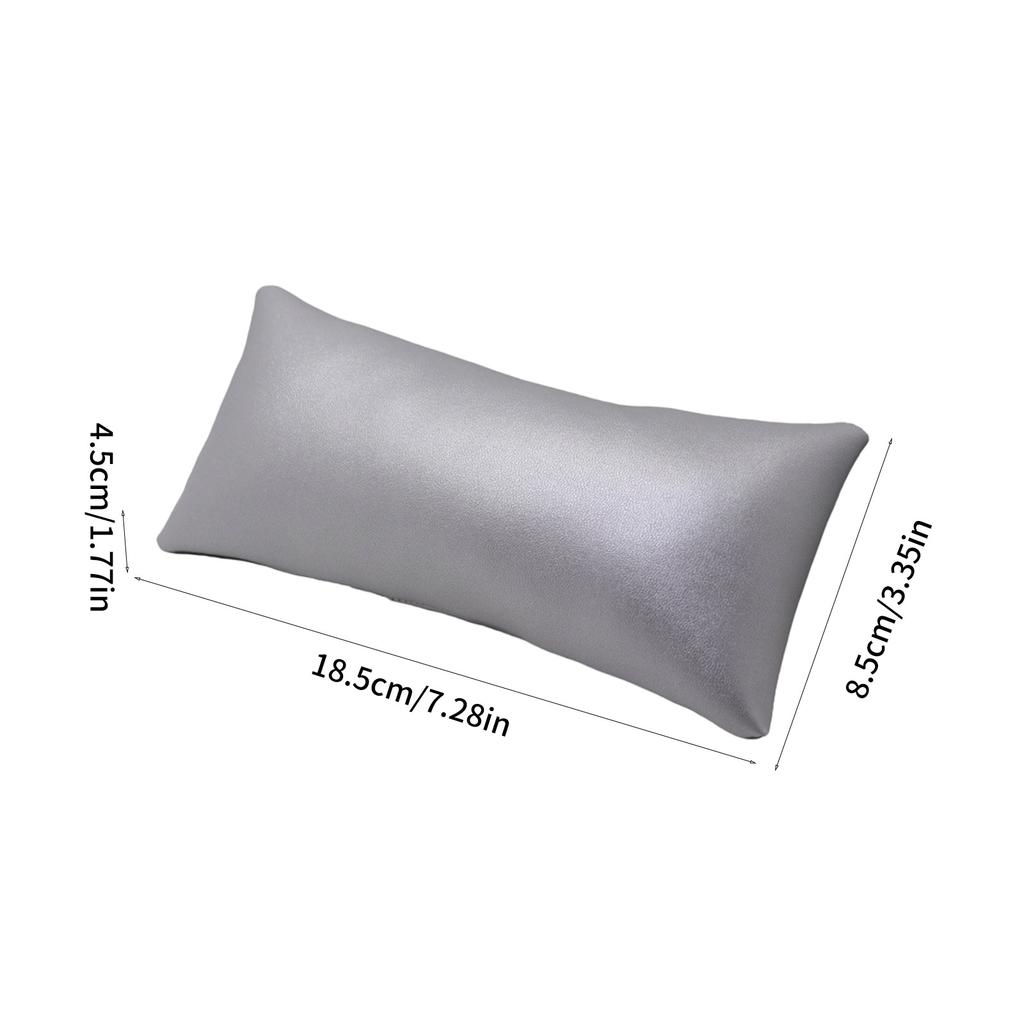 Pack of 2 PU Leather Jewelry Display Pillows Watch Pillows Watch Display Pad for Bracelets Watches Bangle Exhibits