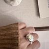 Minimalist Copper Elegant Ring For Women With Contemporary Open Style Adjustable