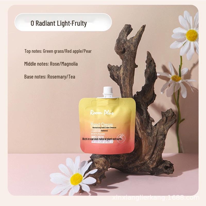 ROOM PLUS Tender Rose Hand Cream: Nourishing, Moisturizing, and Hydrating for Women - Perfect for Autumn and Winter.