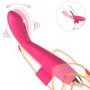 Vibrator Fidget Deget de Aur pentru Femei: Masaj Clitorian & Punct G, Jucărie Intimă Inserabilă pentru Cupluri