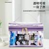 Modische PVC Tragbare Toiletten Tasche Reise Kosmetik Aufbewahrung Multifunktionale Tragbare Wasserdichte Kosmetiktasche