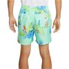 Nike Plant Print Drawstring Mid-Waist Casual Shorts Men Bottoms Emerald-Green FQ0350-349