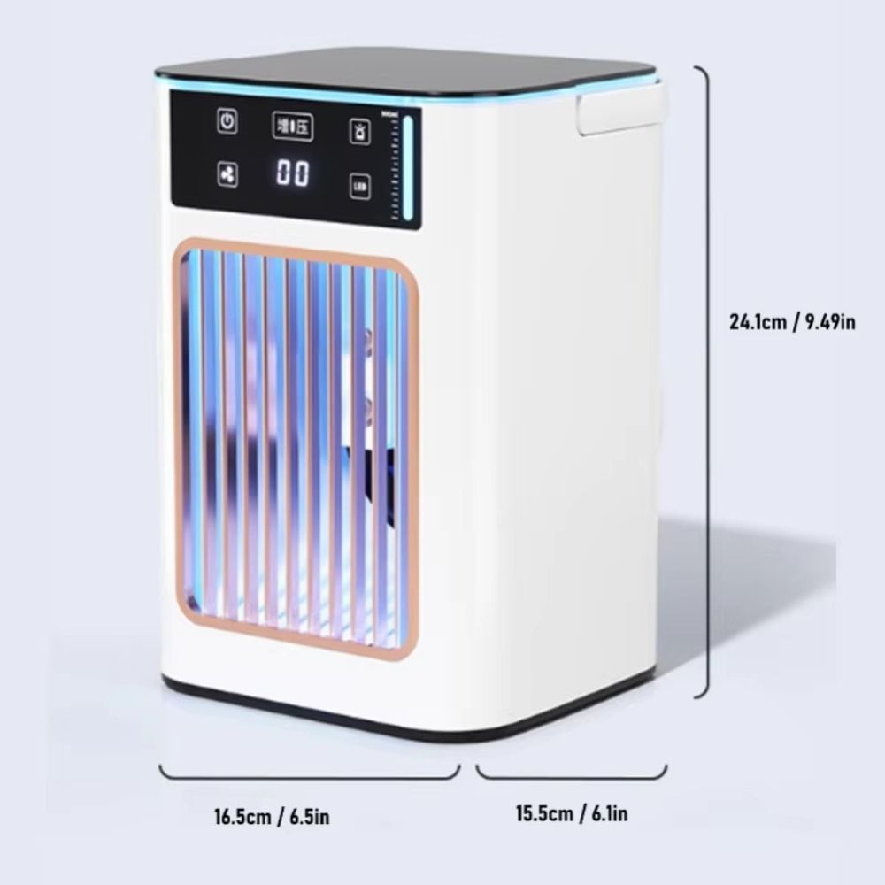 Gentle Cool Airflow Multifunctional Desktop Cooling Fan Fine Mist Humidifier Fan Hot Weather