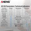New Multifunction Mini Multimeter ANENG M128 6000 Count AC/DC Voltage Current Resistance Capacitor NCV Voltage Induction Tester Tool Electrical Tools