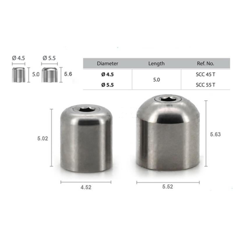 Dental Immediate Restoration Series Transfer Rod Protective Cap Right Angle Titanium Base Oral Implant Accessories