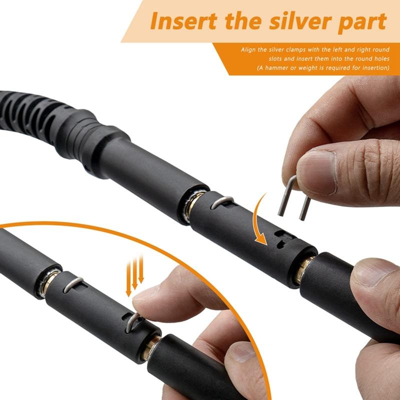 Connection Adapter for Karcher Parkside Bosch Pressure Washer with Quick Connect Pressure Washer Extension Hose