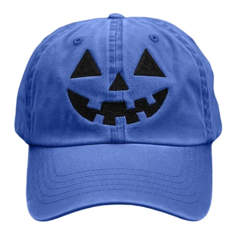 Adjustable Cotton Baseball Cap with Festive Halloween Design Fashion Hat Perfect for Trick or Treating Event