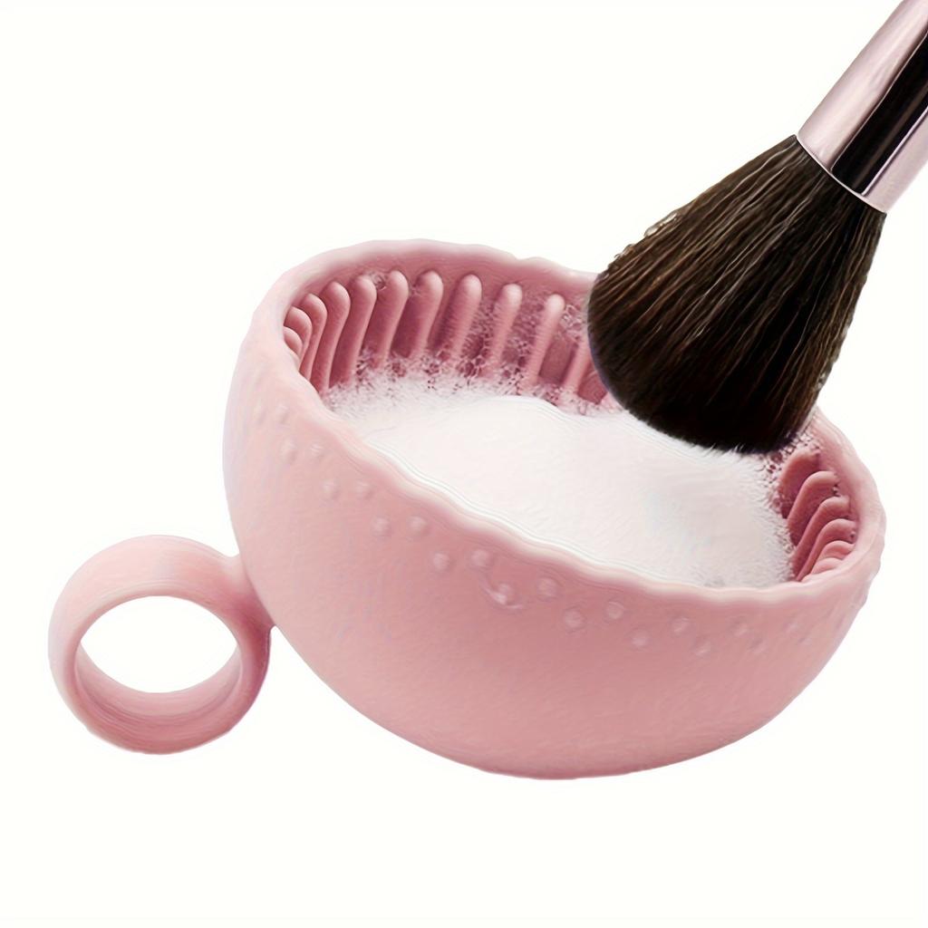 Leicht zu reinigende Silikon-Make-up-Pinselreinigungswerkzeuge - Formaldehydfreie Augenbrauenpuder-Rouge-Waschmatte, Make-up-Pinselreinigungswerkzeuge