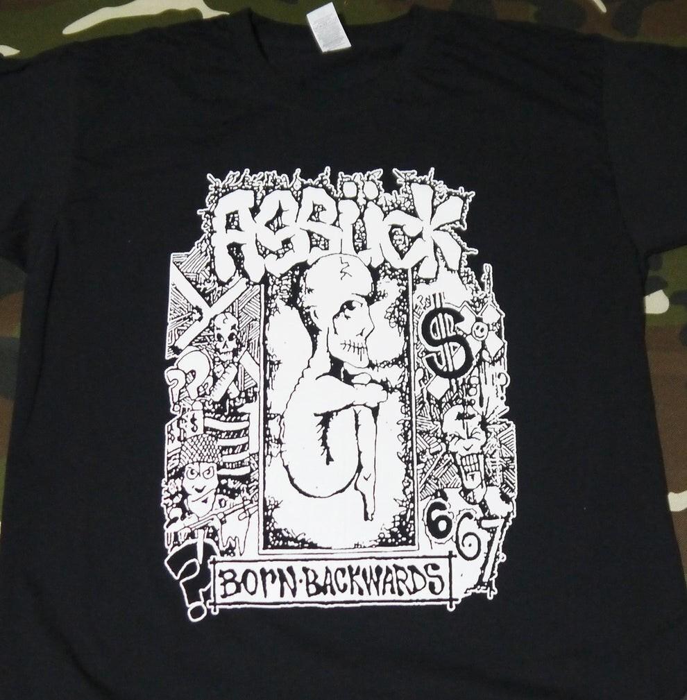 ASSUCK - Born Backwards Tshirt Unisex T-Shirt S