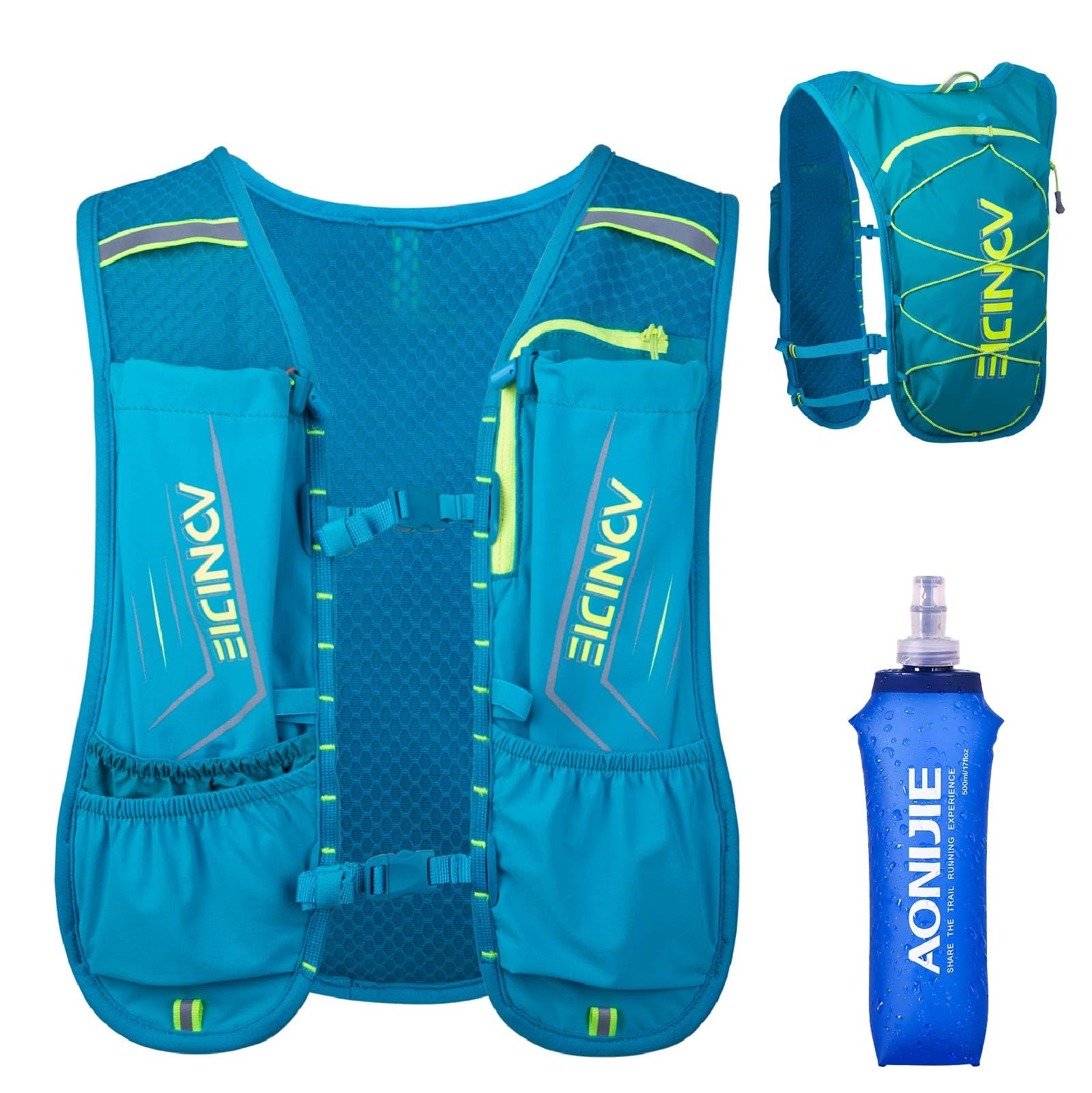 

JEELAD Running Sports Marathon Hydration Trail Running Large Cycling Portable Hydration Unisex Bag, Backpack, Backpack, Bag, Backpack, Ultralight,