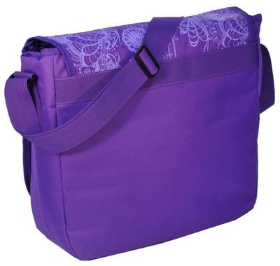 School Bag Girls Fits A4 Purple