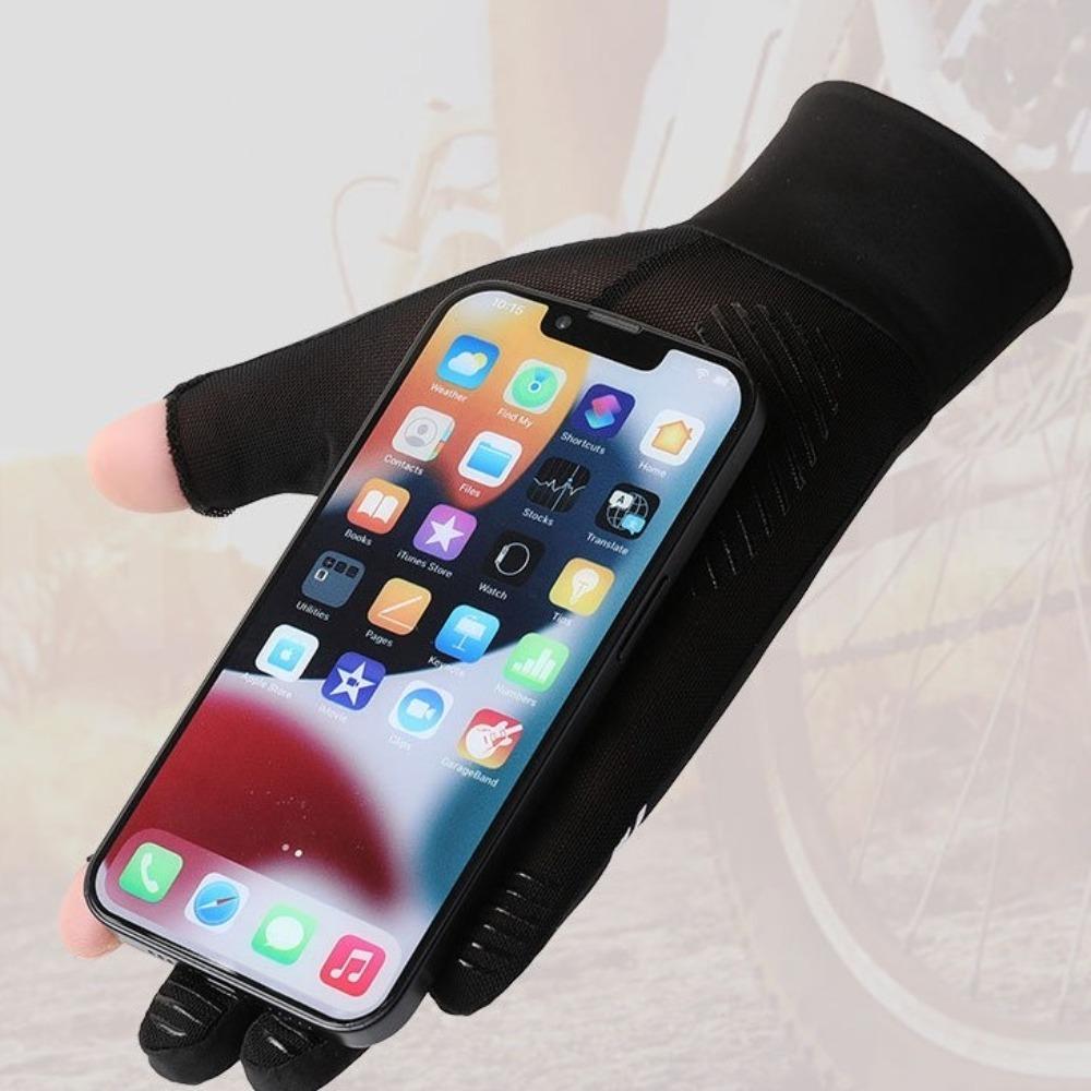 Touch Screen Sunscreen Gloves Highly Elastic Driving Mittens Riding Driving Gloves  Cycling Driving