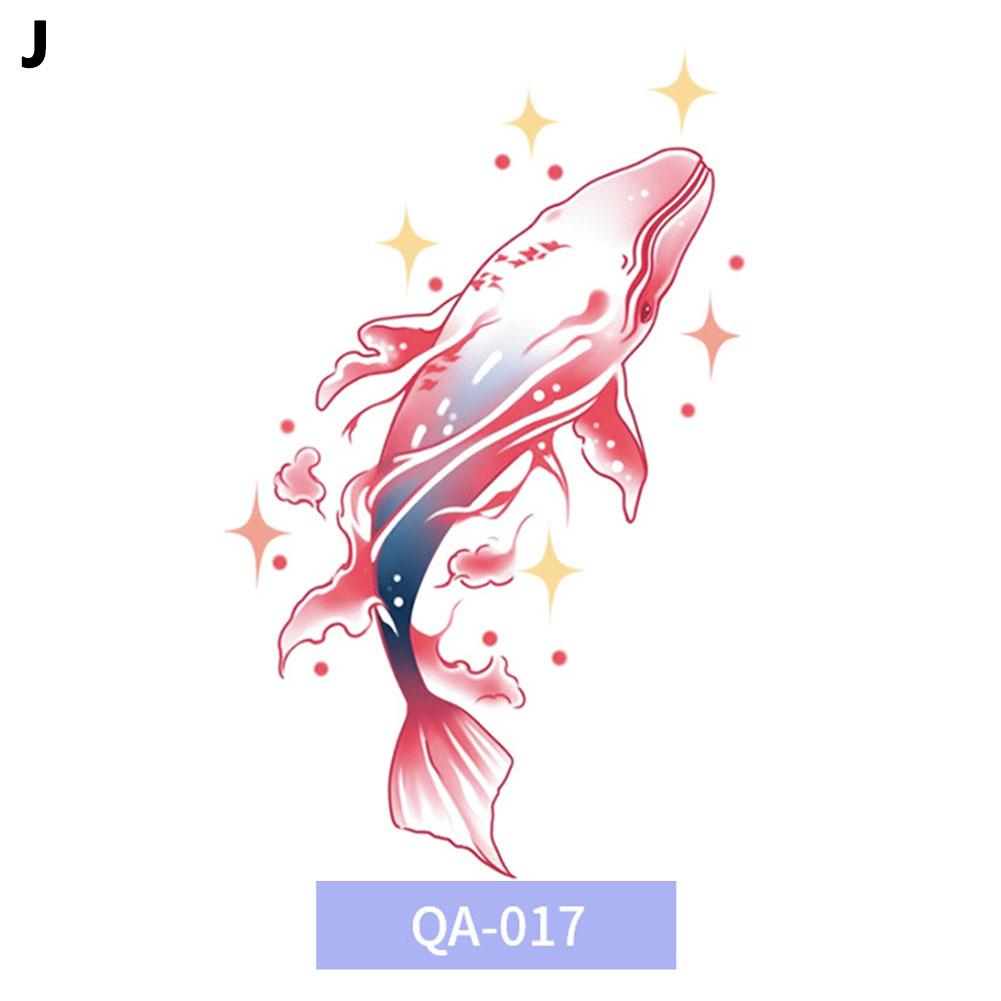 Barevné tetovací nálepky motýlů Vodotěsné Dlouhotrvající Roztomilé Japonské Dopamin Omyvatelné Tetování St G1S6