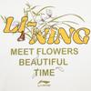 Li Ning Sports Lifestyle Series Pullover Round Neck Letter Pattern Couple T-Shirt Unisex Tops ATSW371-5