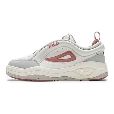 Mezcla 2 Zapatillas de Skate Cómodas de Moda Versátiles Antideslizantes de Caña Baja Mujer zapatilla Blanco Gris F12W442205FGG