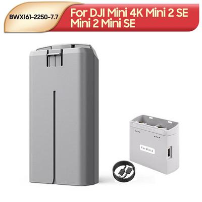 Batteria di Ricambio di Alta Qualità per DJI Mini 2 DJI Mini 4K Mini 2 SE Mini SE Batteria Intelligente per Volo Batteria Premium