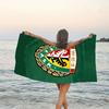 1pc Football Team (51) Beach Towel, Beach and Seaside Swimming Pool Equipment, Fashion Pattern, Rectangular, Travel Essentials