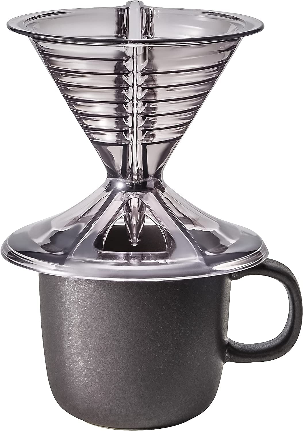 

Marna Dripper and Mug Set (1-2 cups130mlBlack) Coffee Cup (with leaflet) Ready to K767BK