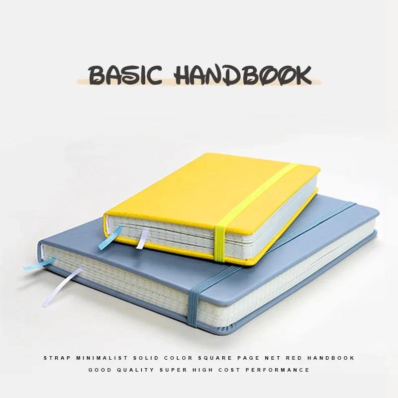 A6 Hardcover Notebook Mini Pocket Diary Journal Retro 100 Sheet School Stationery Thicken Memo Pad Daily Weekly Planner Agenda