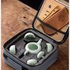 Celadon Koi Fish Tea Set