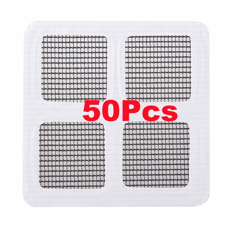 3-50Pcs Disposable Hair Catchers Shower Mesh Shower Drain Covers Floor Sink Strainer Filter Mesh Stickers Bathroom Accessories