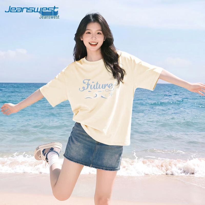Jeanswest Women's 2026 Summer Cotton Graphic T-Shirt
